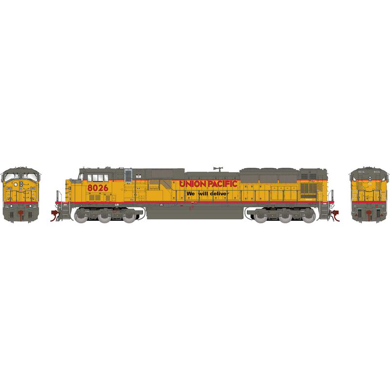HO EMD SD9043MAC Locomotive, UP #8026