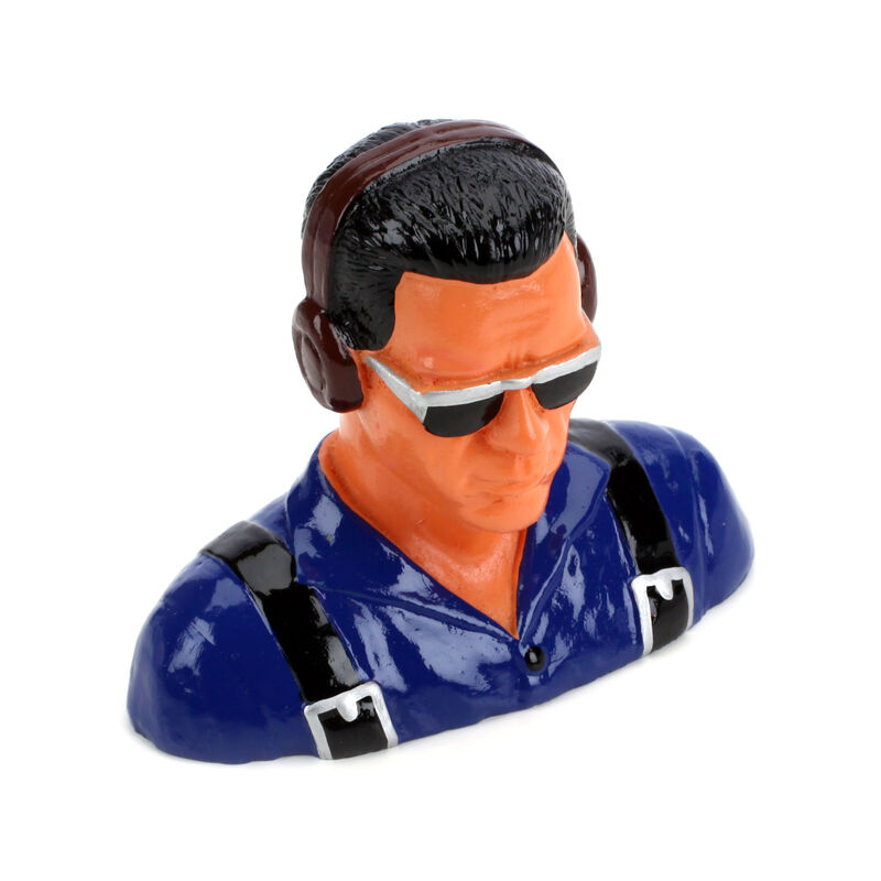 1/5 Sc Pilot, Civilian with Headphones  & Snglsses