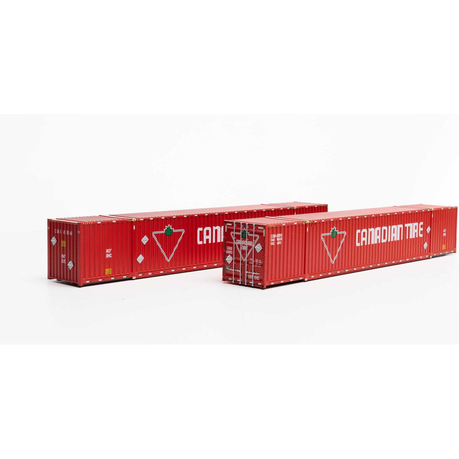 HO 60' Container, CDAU #618011 / 618066 (2)
