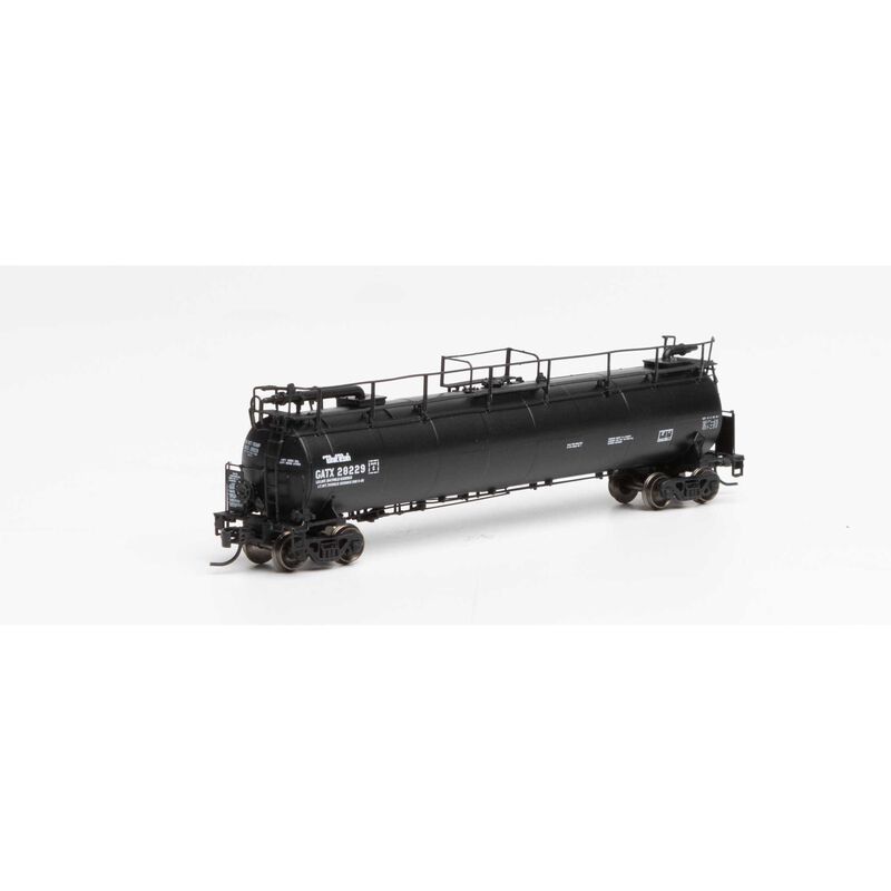 N TankTrain Intermediate, GATX/Black Letter #28229