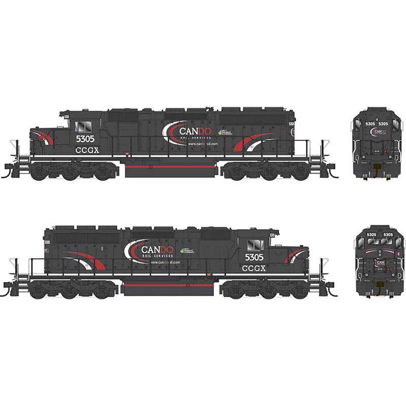HO GMD SD40-2 Locomotive with DCC & Sound, 5305