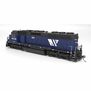 HO EMD SD45, MRL 369,  Blue w/ W logo (2000-2015), Paragon4 Sound/DC/DCC