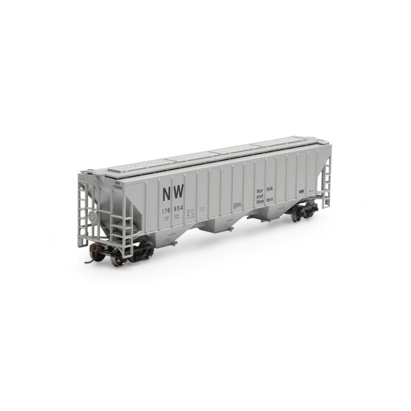 HO RTR PS 4740 Covered Hopper, N&W #176854