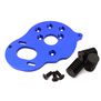 Motor Plate with Heatsinks, Blue: Enduro Sendero, Trailwalker, Trailrunner