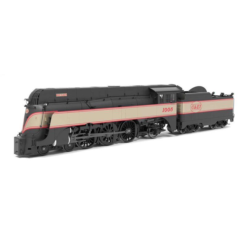 HO C&NW 4-6-2, C&EI #1008, "Dixie Flagler" Passenger Scheme, No-Sound / DCC-Ready, (Fantasy Paint Scheme)