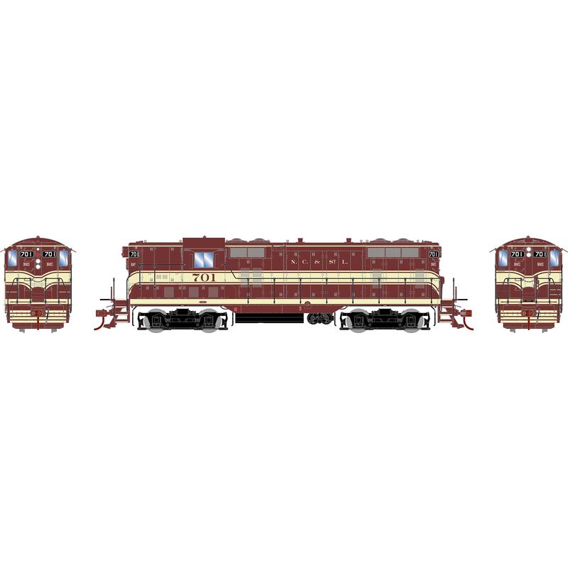 HO GEN GP7L Locomotive w/DCC & Sound, NCSL #701