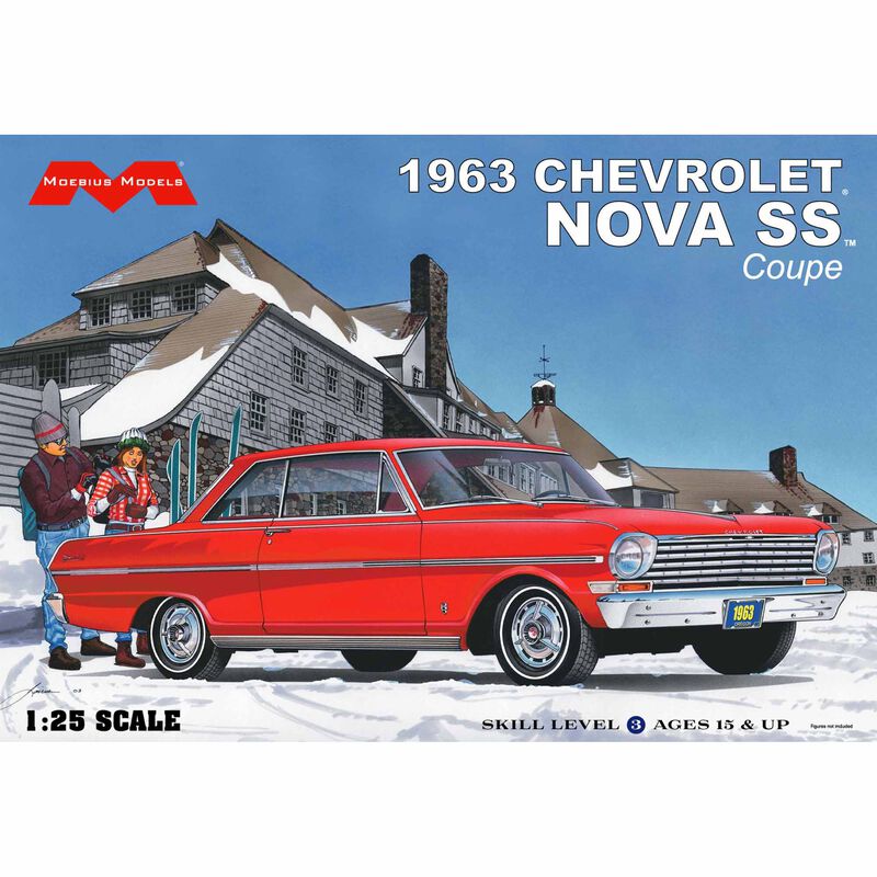1963 Chevrolet Nova SS Coupe 1/25th Scale