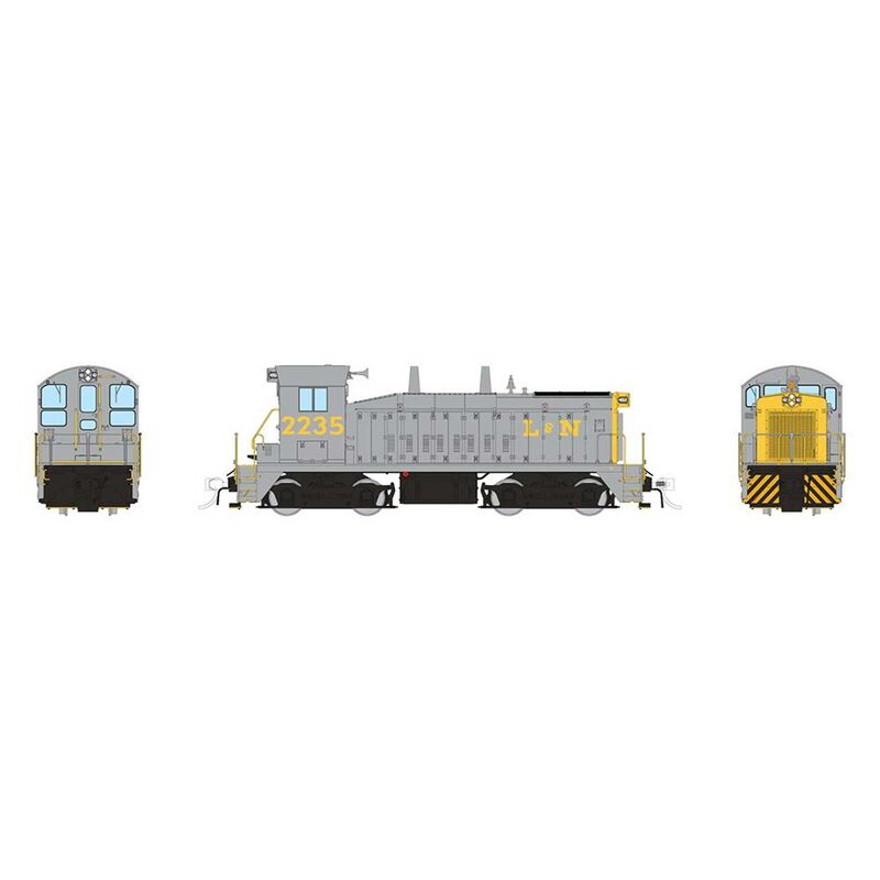 HO EMD SW9 (DC/Silent): Louisville & Nashville - Grey Scheme: #2269