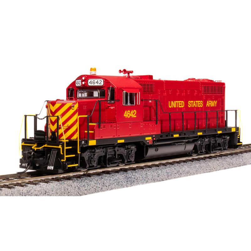 HO EMD GP20 Locomotive, Red with Yellow, Paragon 4, USAX 4643