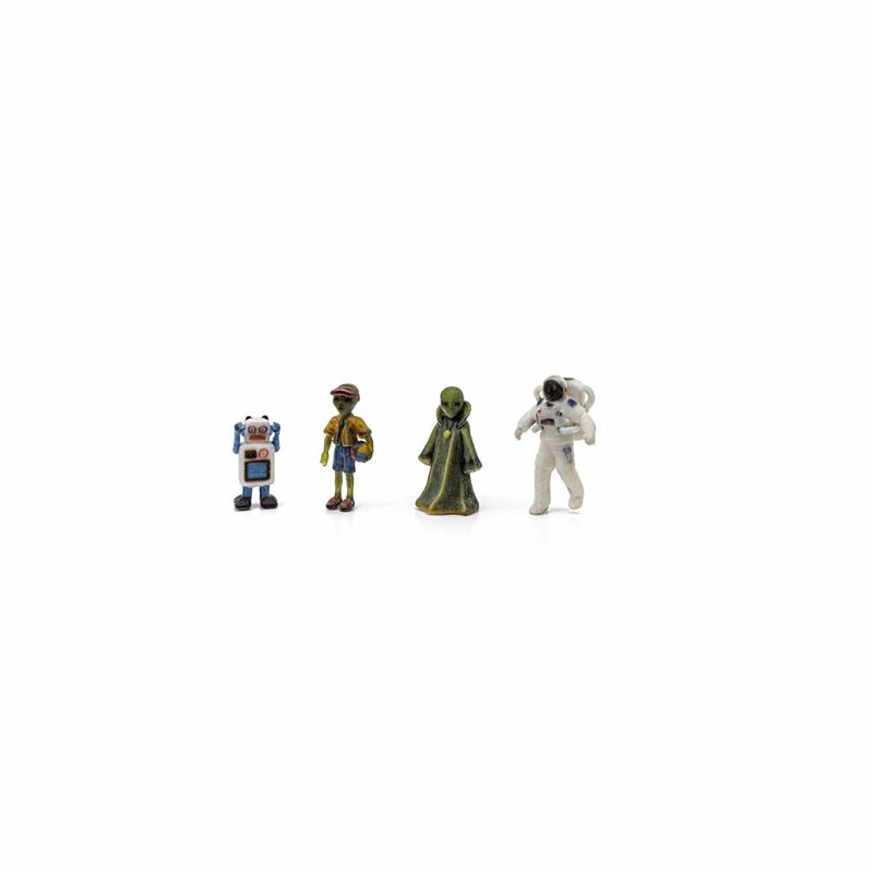 N Sci-Fi Figures – 4 PK