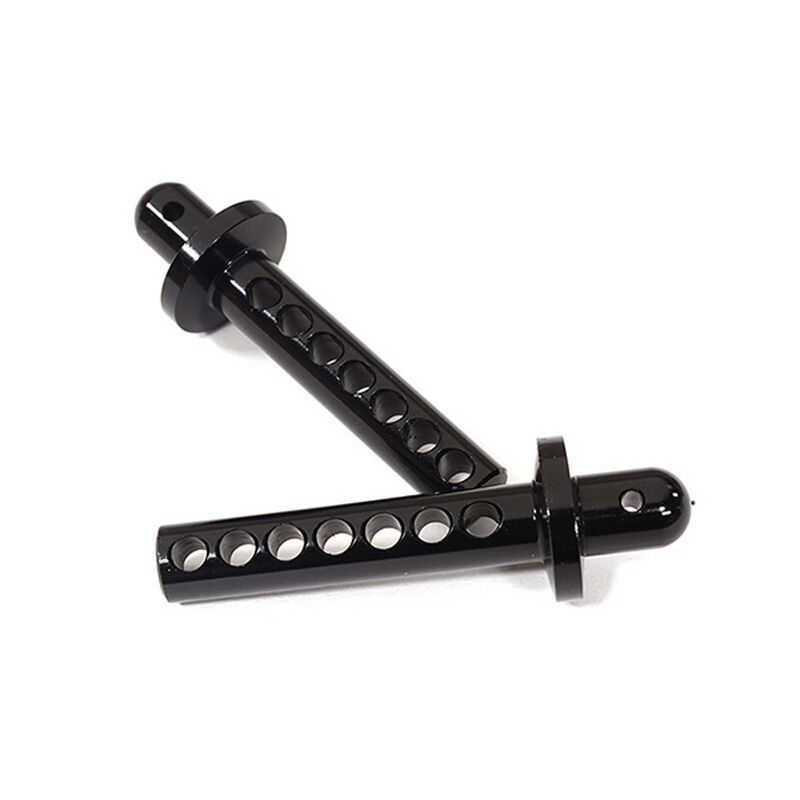 Body Posts, 7 Hole, Black: Enduro Sendero, Trailwalker, Trailrunner