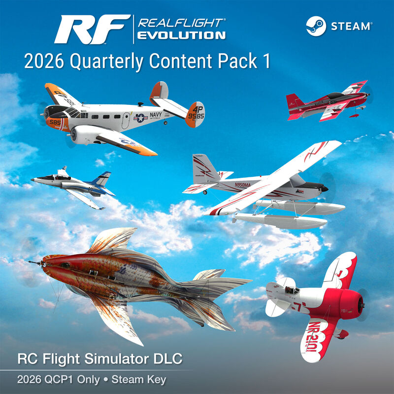 RealFlight Evolution 2026 Quarterly Content Pack 1
