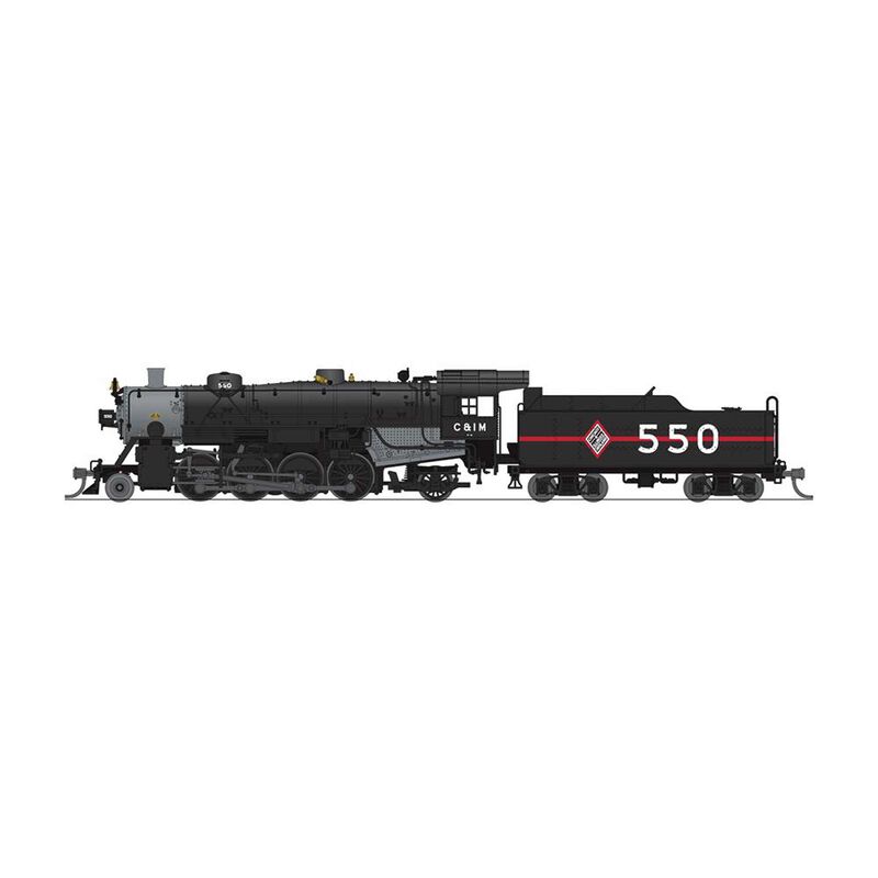 N USRA Light Mikado 2-8-0 Steam Locomotive, CIM #550, Paragon4