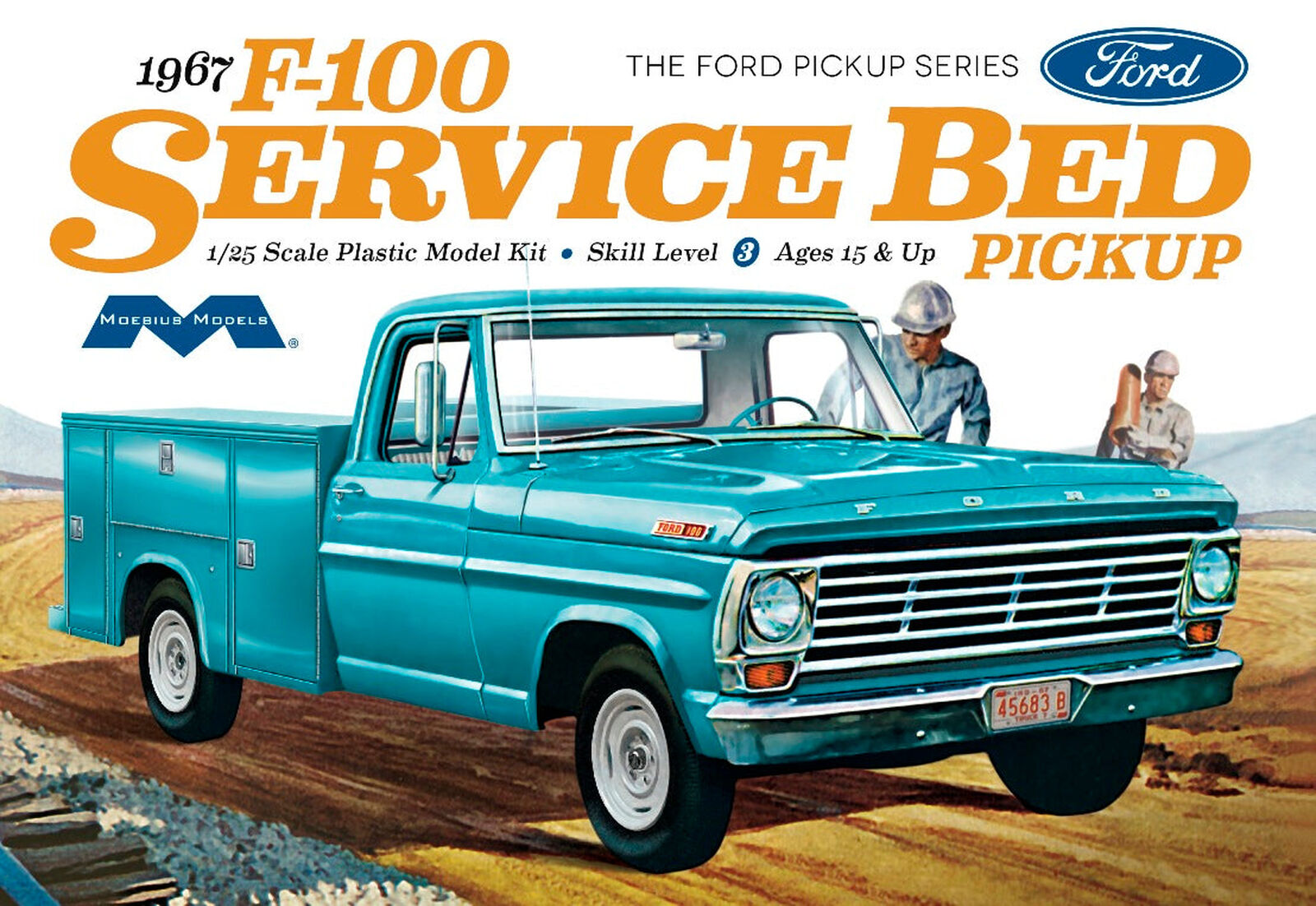 1/25 1967 Ford F100 Service Bed