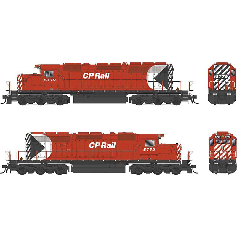 HO GMD SD40-2 Locomotive with DCC & Sound, CP 5789
