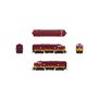 HO  EMD F3A Locomotive, SOO 202B, Maroon & Imitation Gold