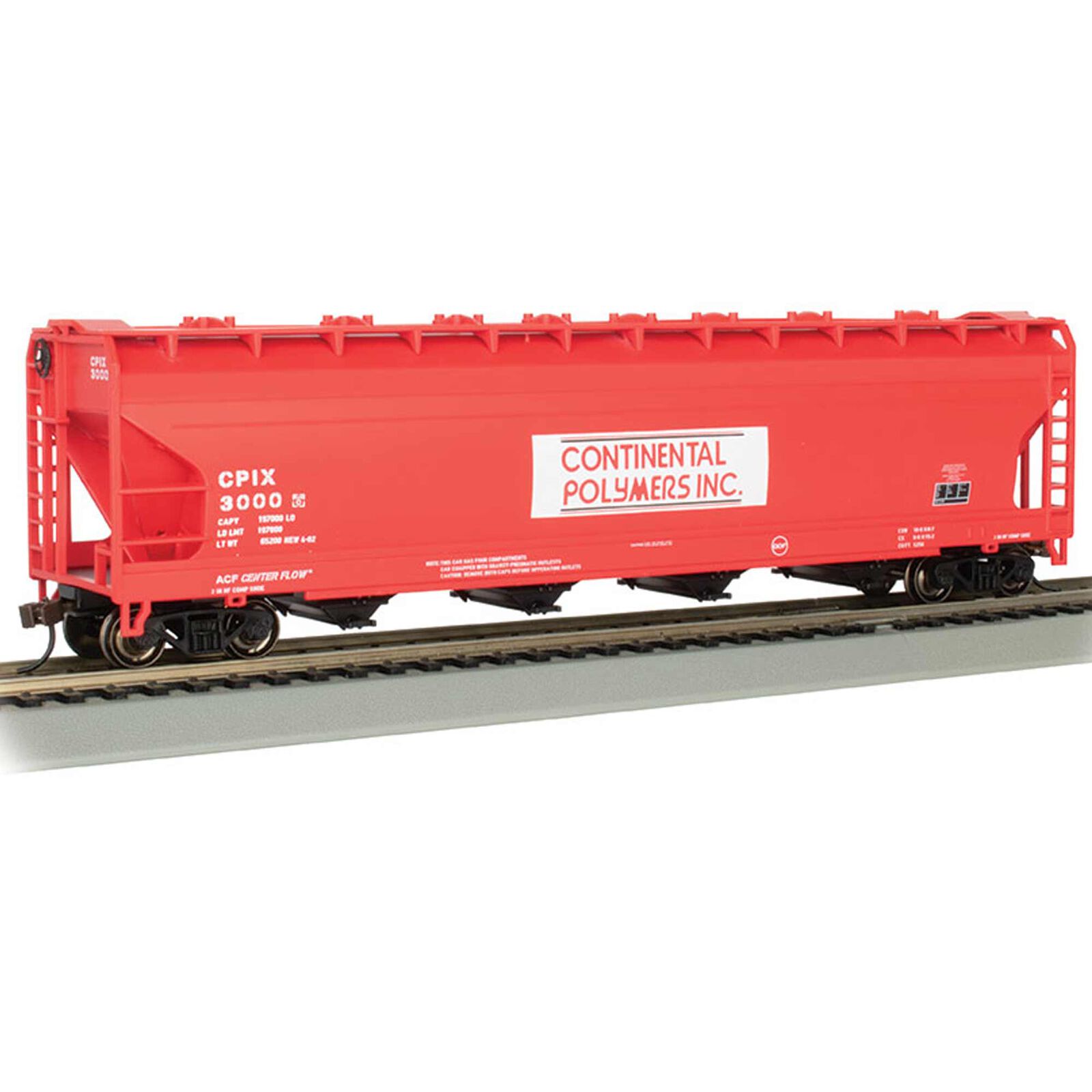 HO 56' Hopper Continental Polymers #3000