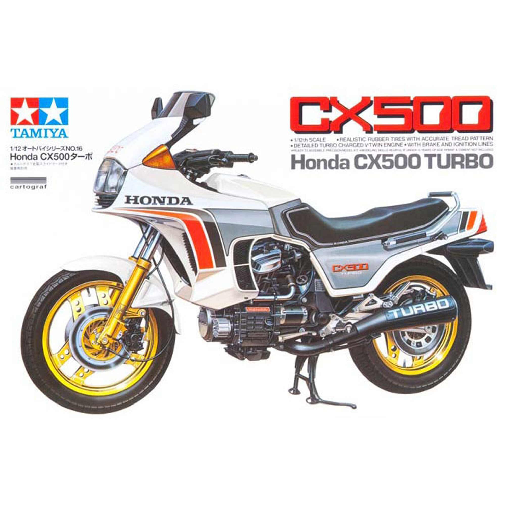 Tamiya 1/12 Honda CX500 Turbo | Tower Hobbies