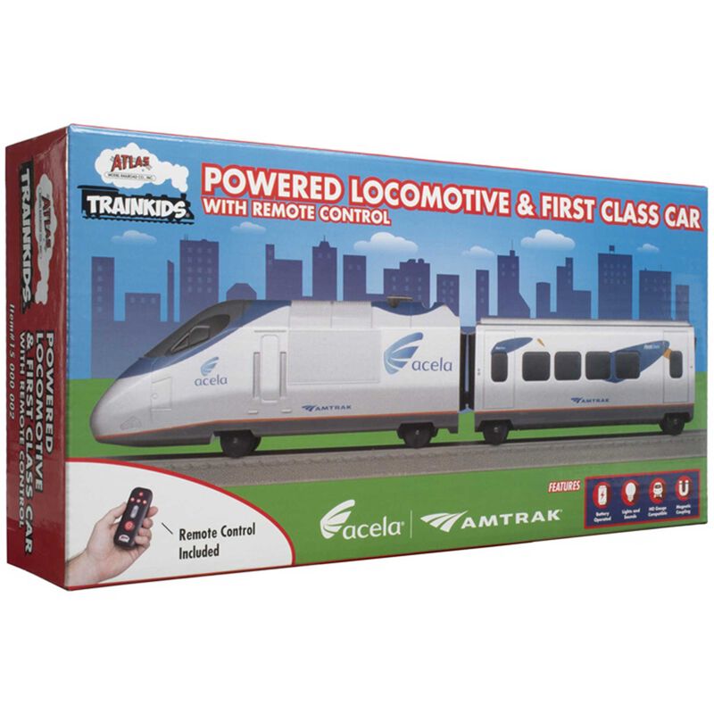 Trainkids Powered Loco & First Class Car with Remote