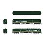 HO Scale NP Heavyweight 5-Car Passenger Set, Loewy Two-Tone Green