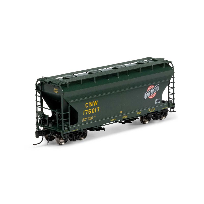 N ACF 2970 Covered Hopper, CNW #175017