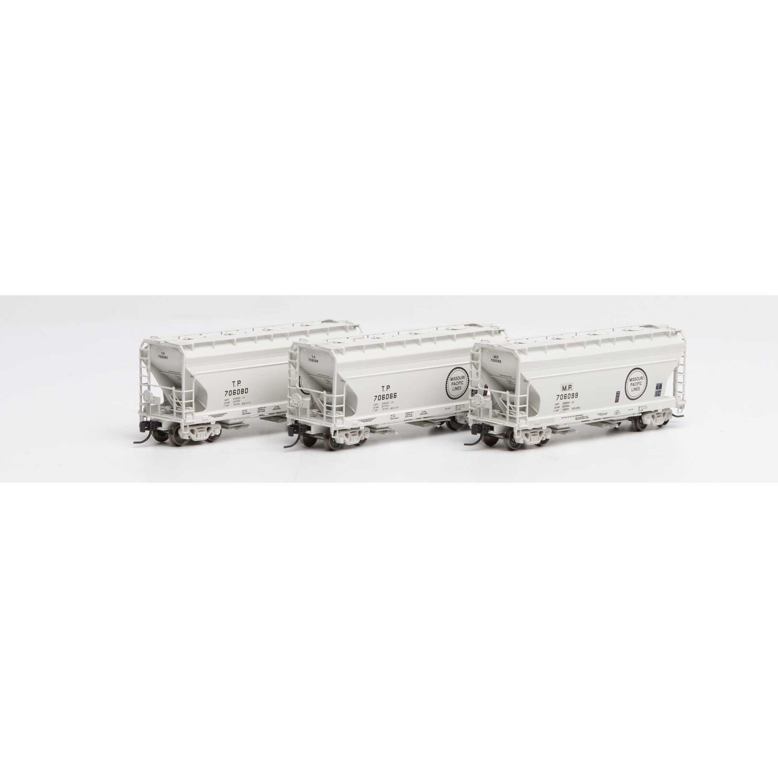 N ACF 2970 Covered Hopper, MP/TP (3)