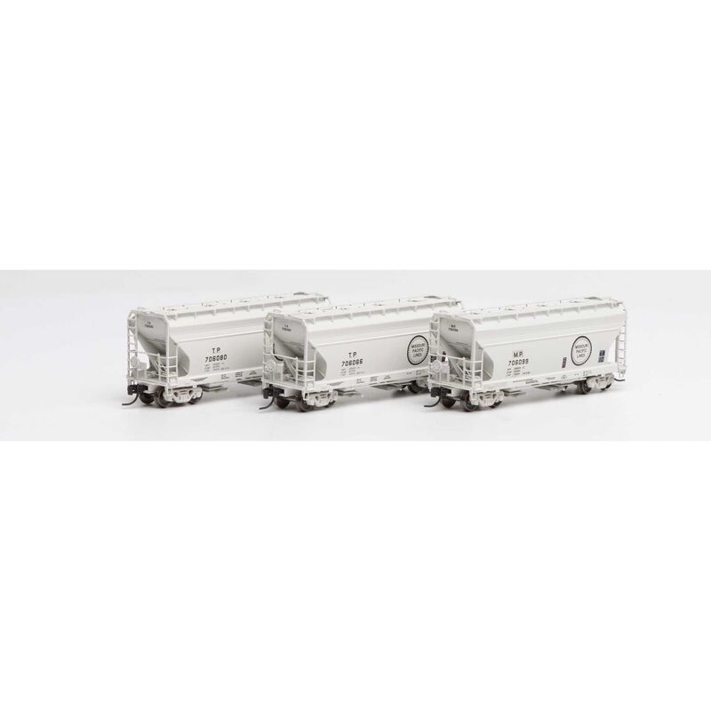 N ACF 2970 Covered Hopper, MP/TP (3)
