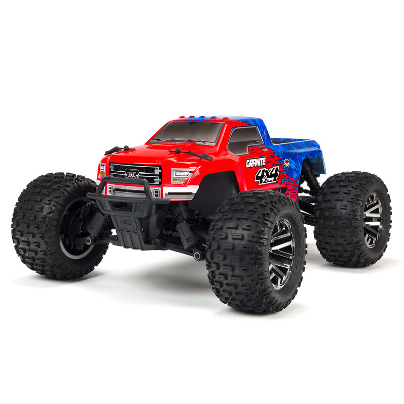 1/10 GRANITE 3S 4X4 RTR Brushless Monster Truck, Red/Blue