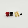 Heatsink Bullet Grips with 4mm Bullets, Black/Red