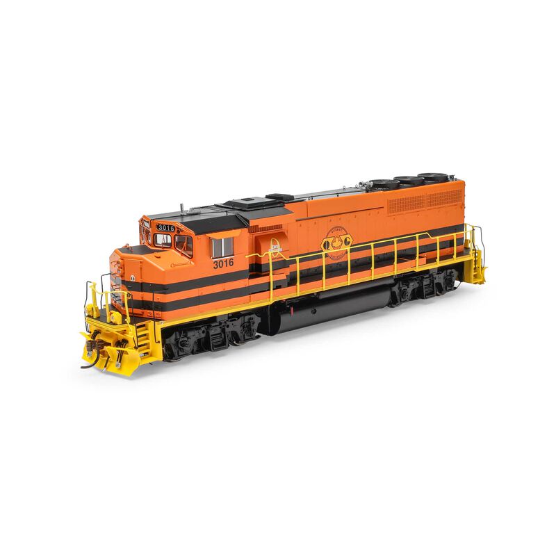 HO GP40-2L Locomotive with DCC & Sound, QGRY #3016