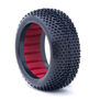 1/8 I-Beam Soft Tires, Red Inserts (2): Buggy