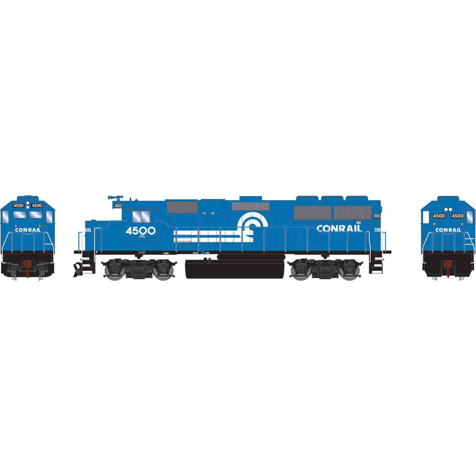HO ATH GP50 Locomotive, CR Legendary Liveries #4500