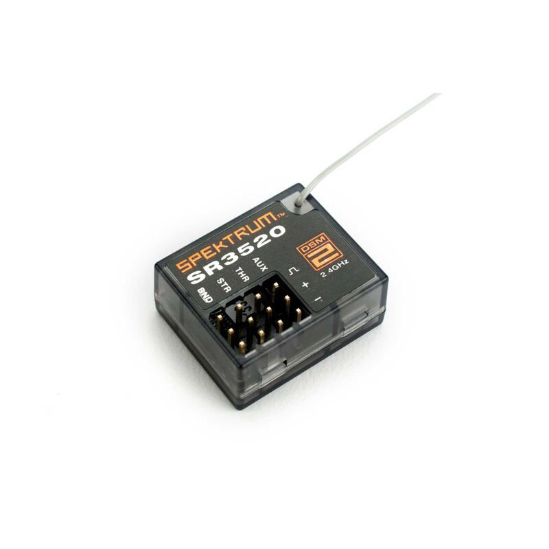 SR3520 DSM2 3-Channel Micro Race Receiver