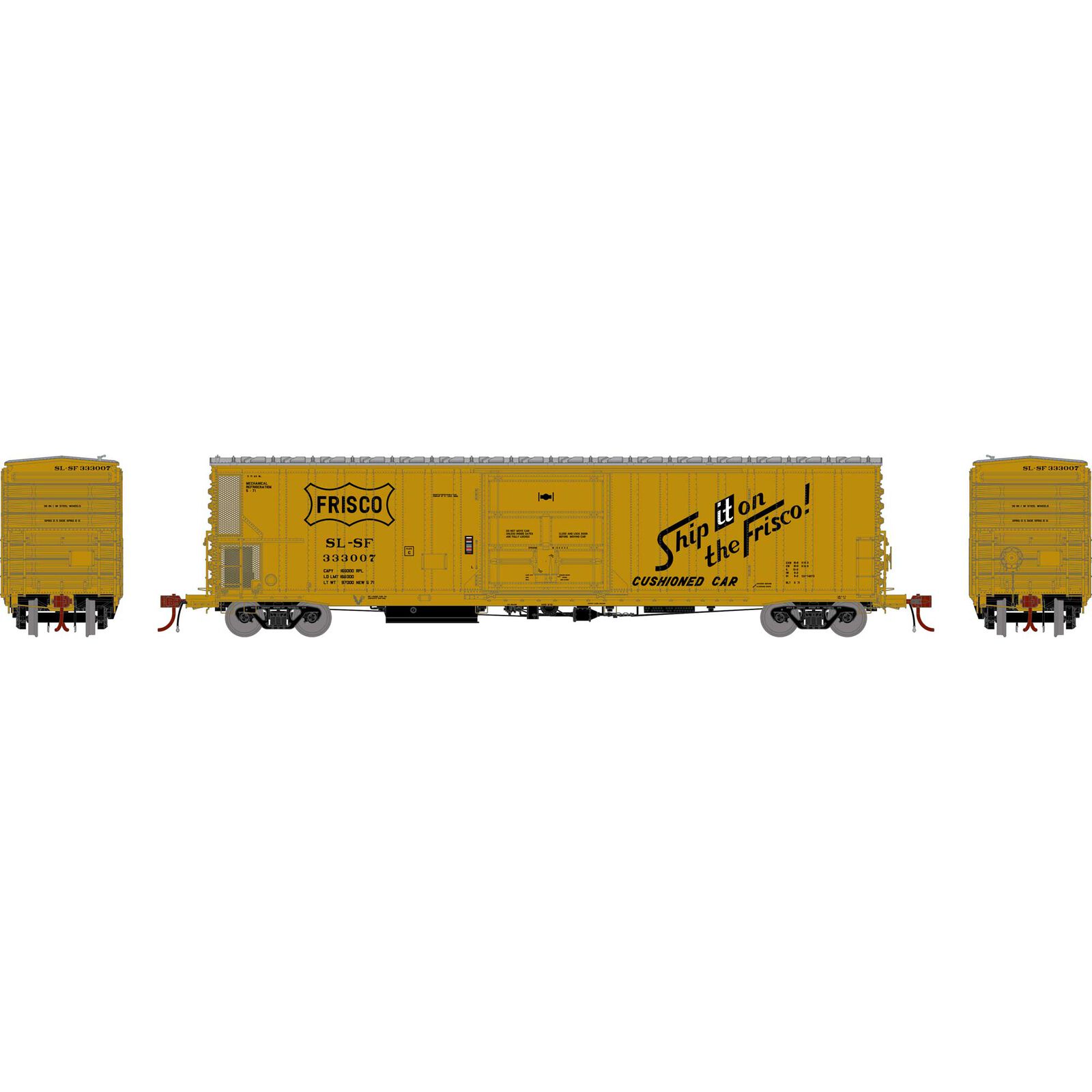 N FGE 57' Mechanical Reefer, SLSF #333007