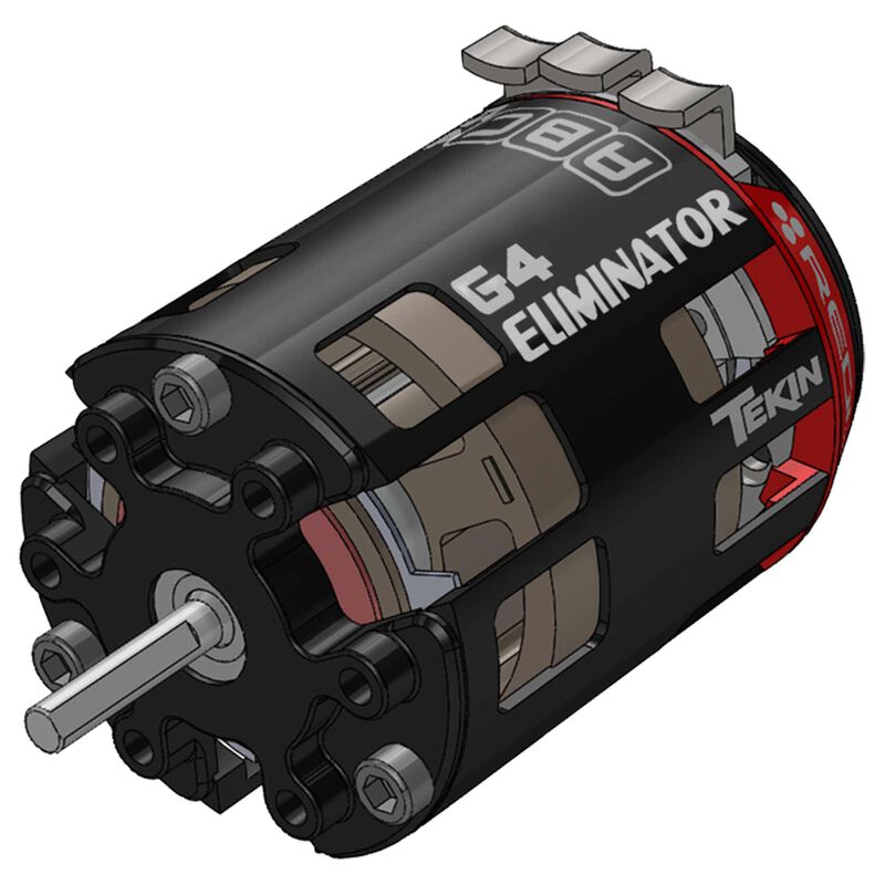 Tekin Eliminator Gen4 Sensored Brushless Drag Racing Motor, 13.5T