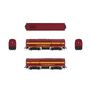 HO RF-16 Sharknose Locomotive B DMIR 729 Maroon & Yellow