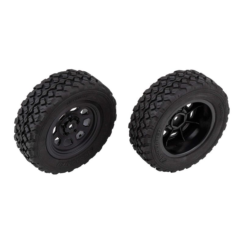 Pro2 LT10SW Front Wheels & Tires, Mounted