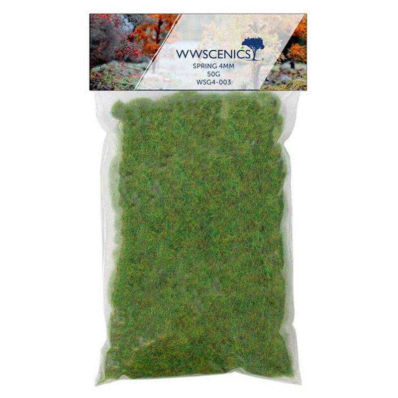 4mm Spring Static Grass, 500ml Refill