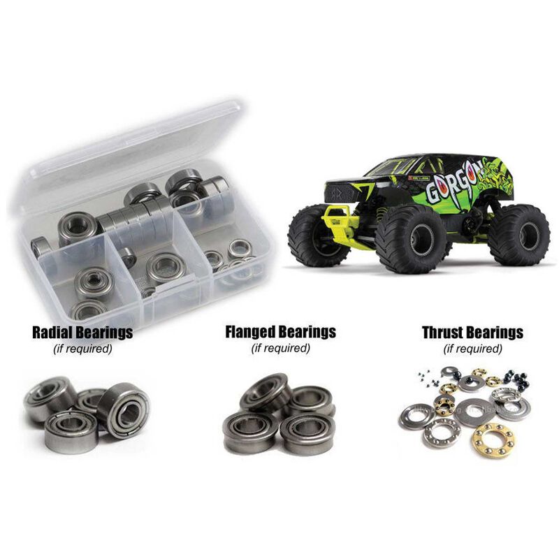 Metal Shielded Bearing Kit, 1/10 ARRMA Gorgon Mega