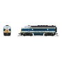 EMD F3A, Demo 754A2, Blue & Aluminum, Paragon4 Sound/DC/DCC, N