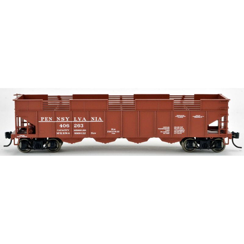HO H22 Hopper PRR Early Lettering #406263