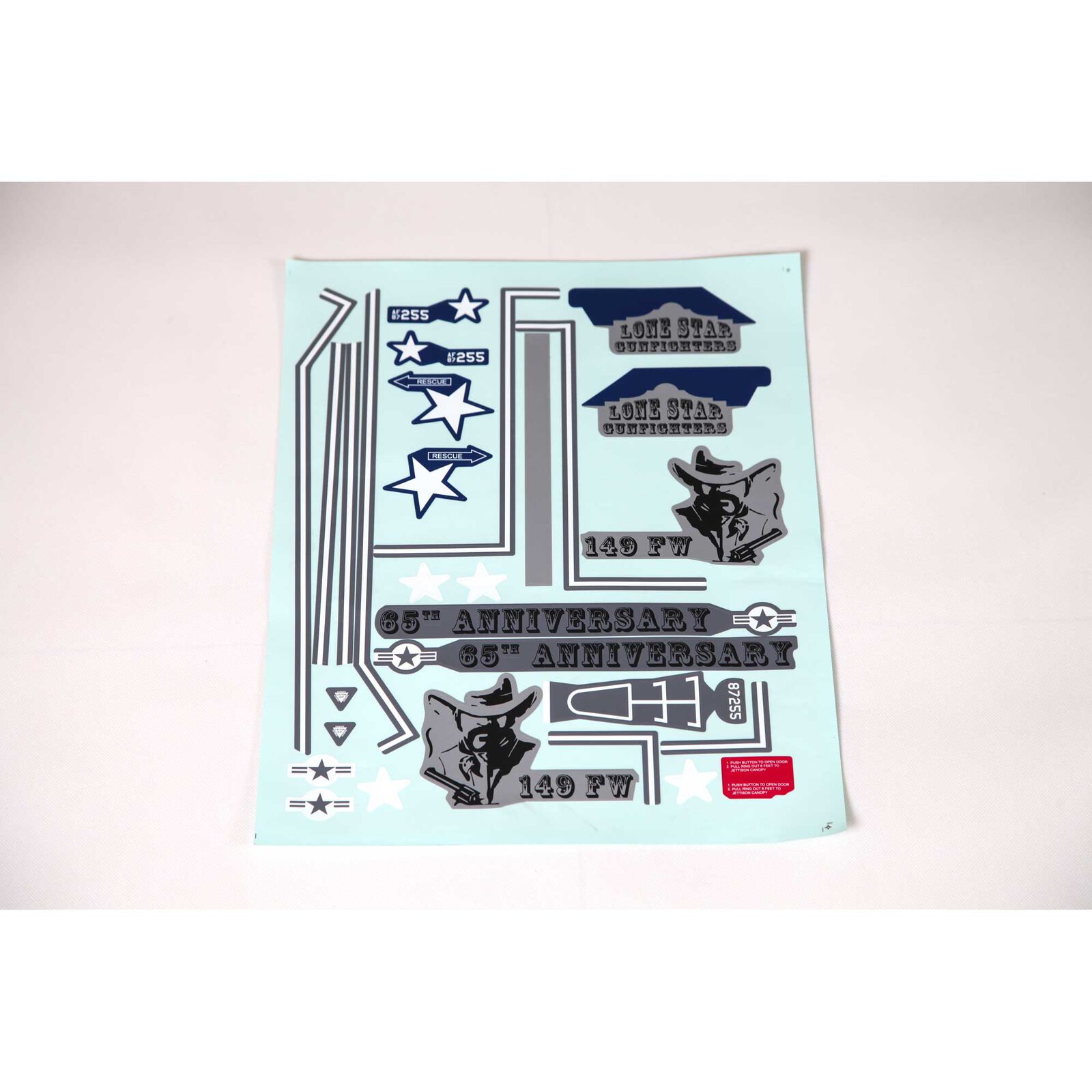 Decal Sheet: F-16 Falcon 64mm EDF