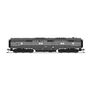 N EMD E7 A/B Locomotive, NYC 4009 / 4104, Full Lightning Stripe, A-unit with DCC & Sound, Unpowered B-unit