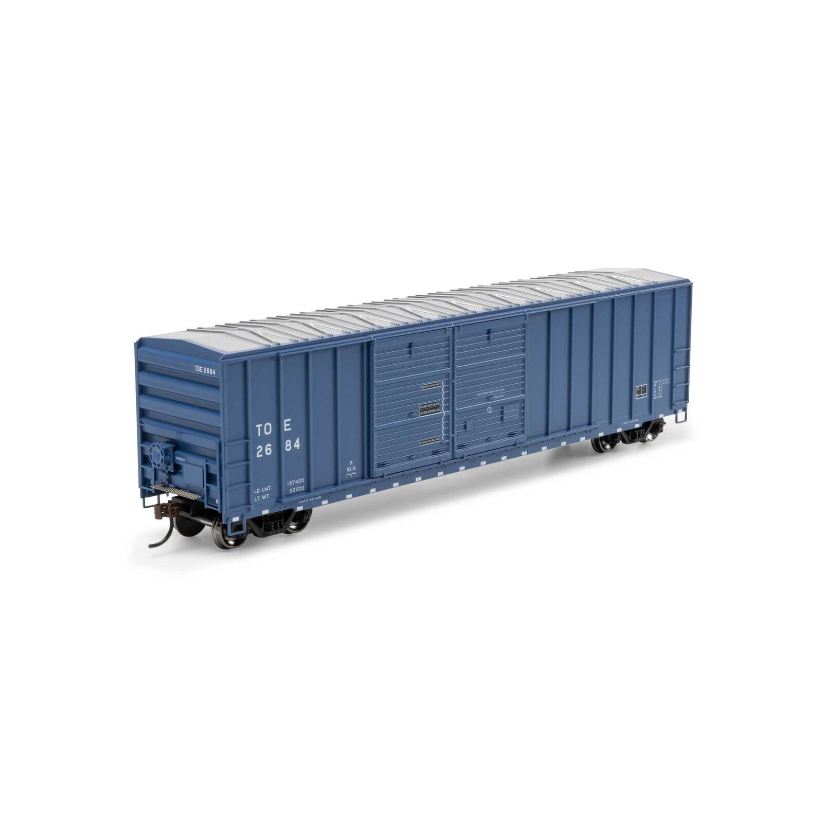 HO 50' FMC 5077 DD Offset Box Car, TOE #2684