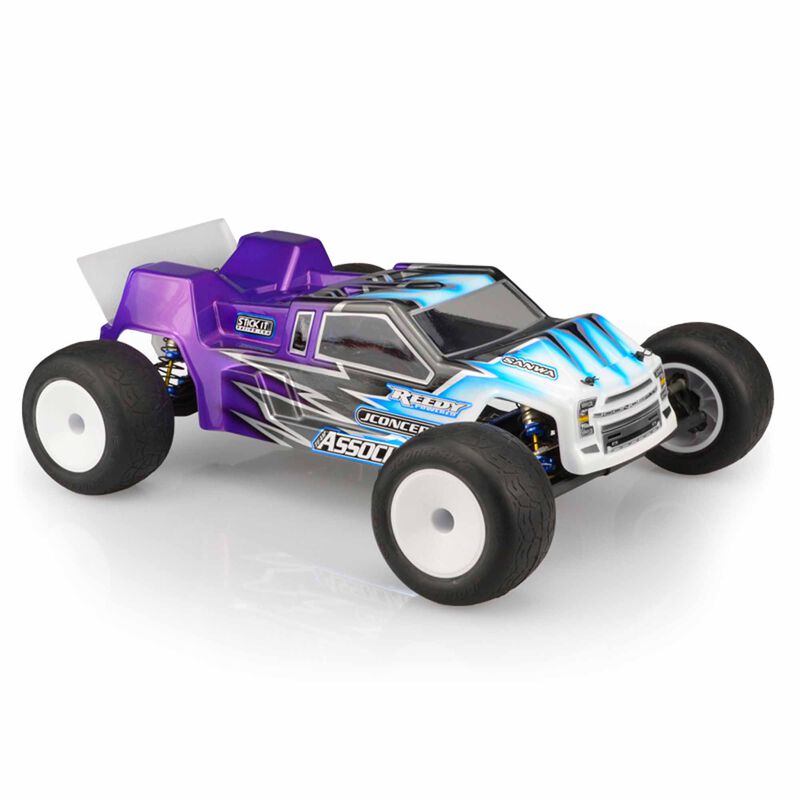 1/10 F2 Finnisher Truggy Clear Body with Rear Spoiler, 1/10 Team Associated RC10T6.1