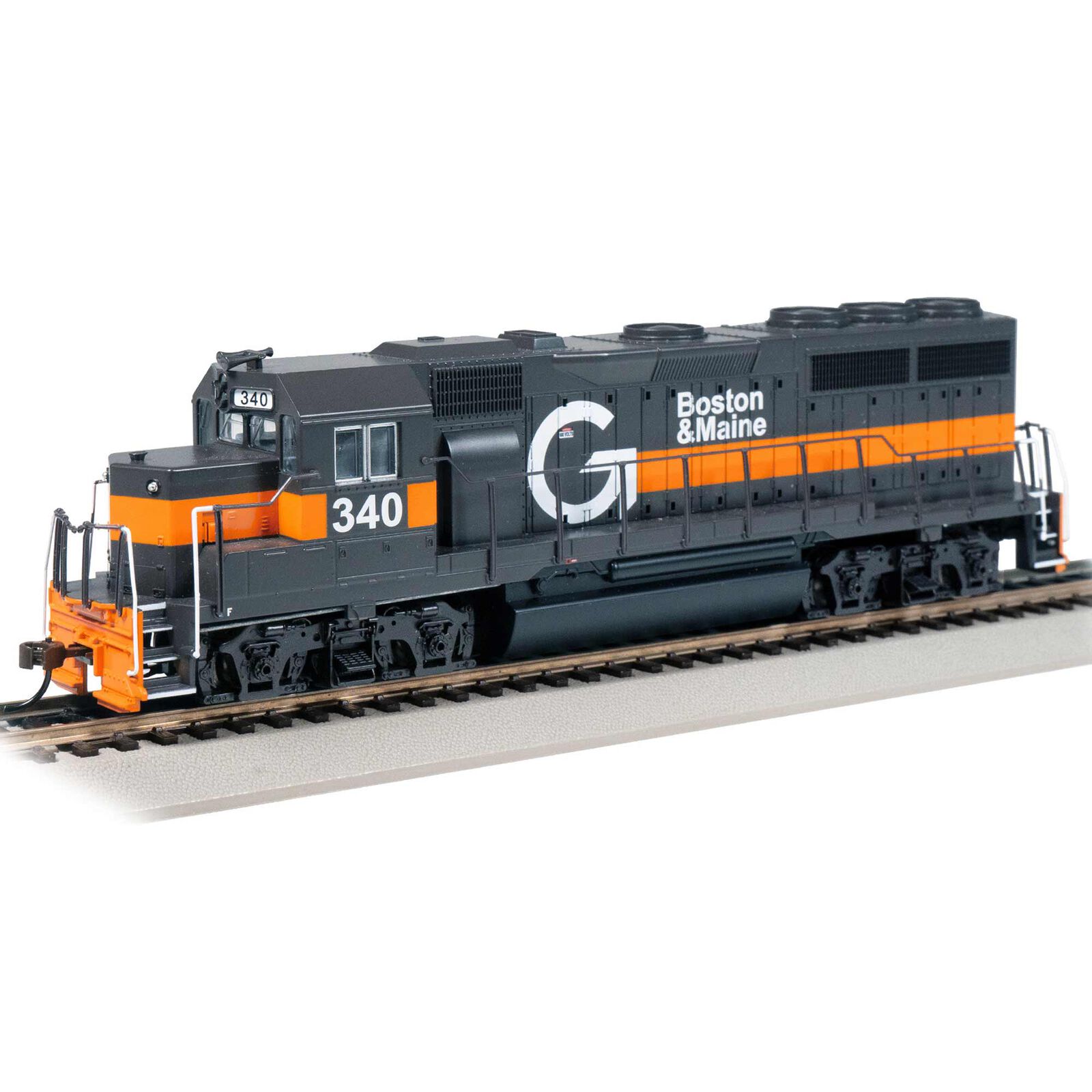 HO GP40 Locomotive Boston & Maine #340 - GUILFORD