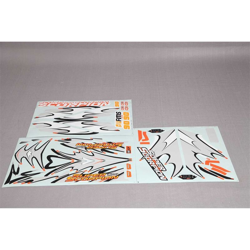 Stickers: Super Scorpion 90mm