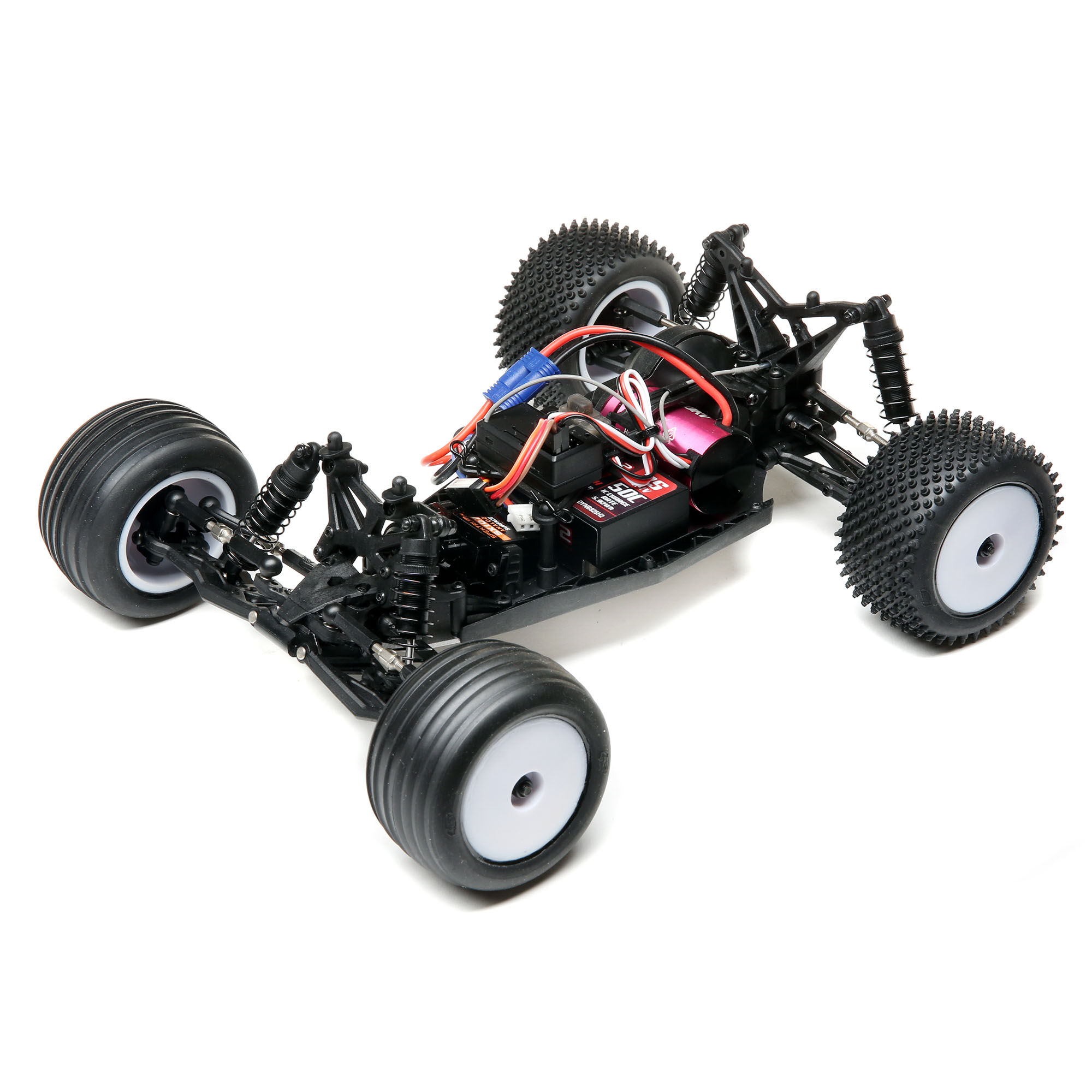 Losi 1/18 Mini-T 2.0 2WD Stadium Truck Brushless RTR, Red | Tower 