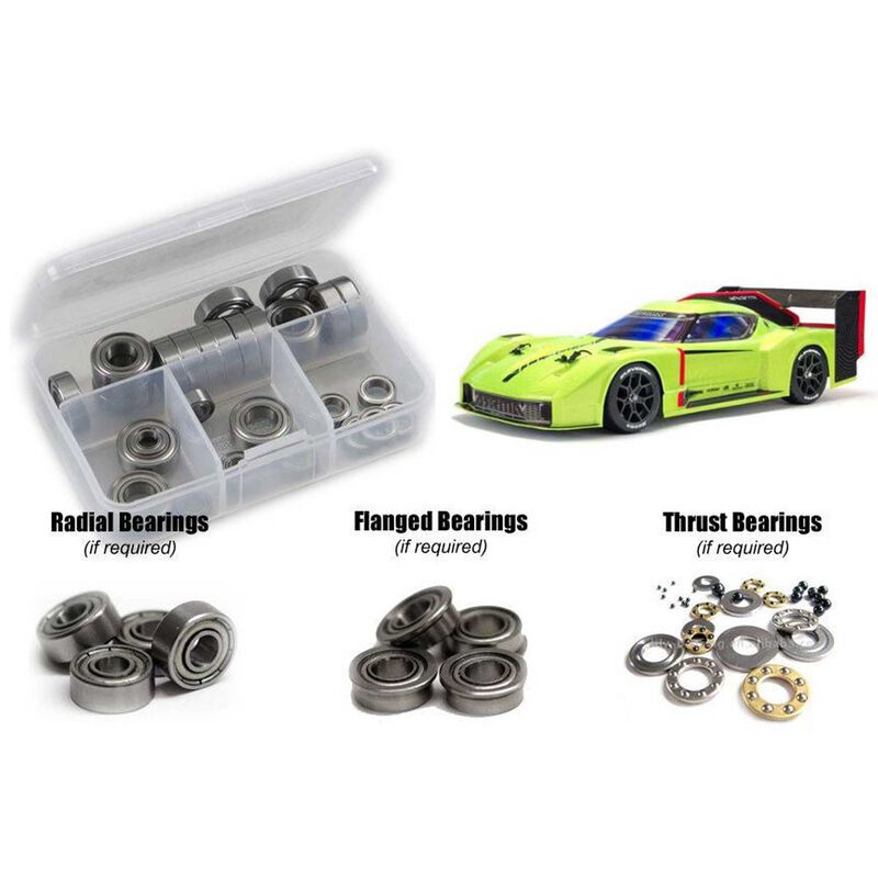 Metal Shielded Bearing Kit, 1/8 ARRMA Vendetta 3S BLX