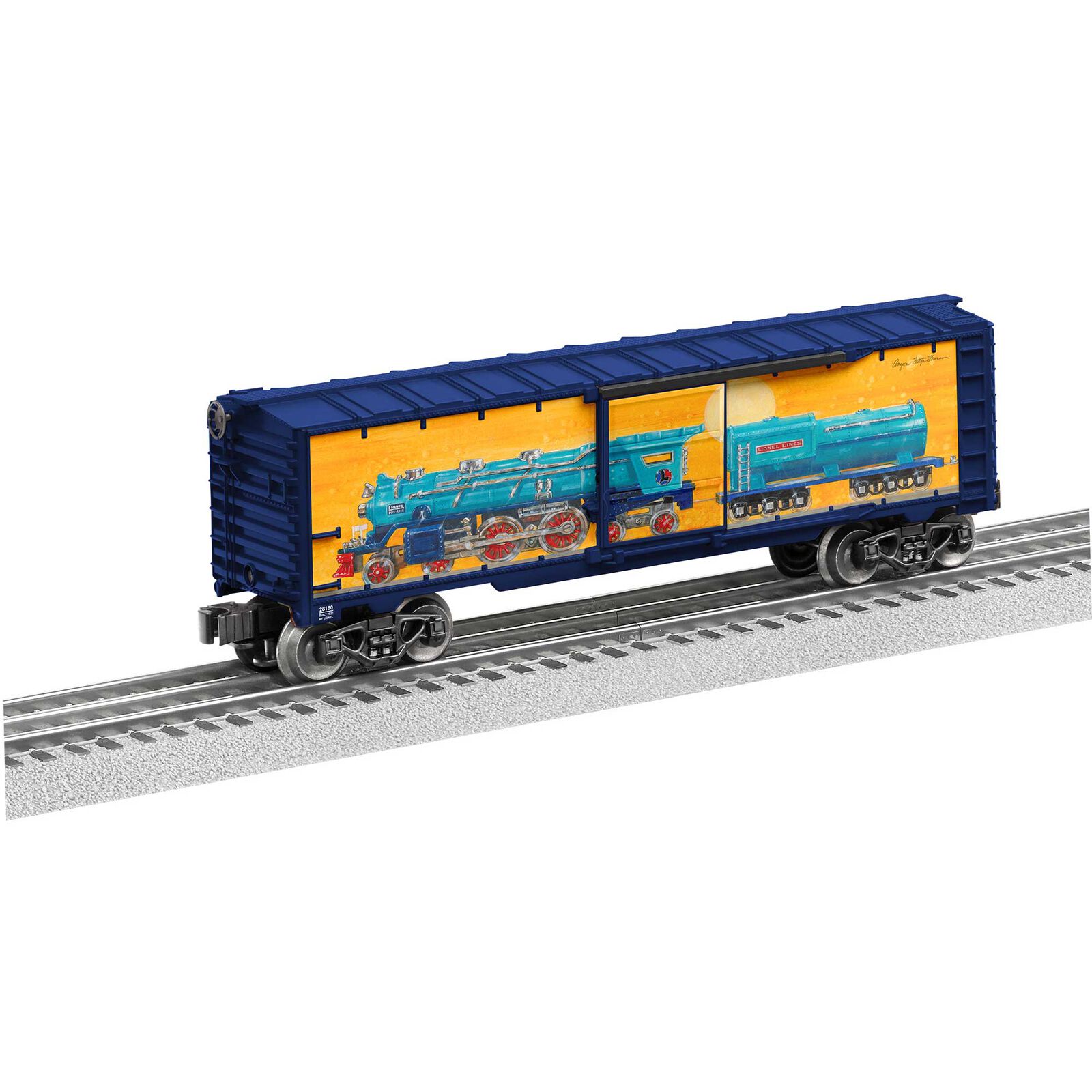 O Angela Trotta Thomas Blue Comet Boxcar